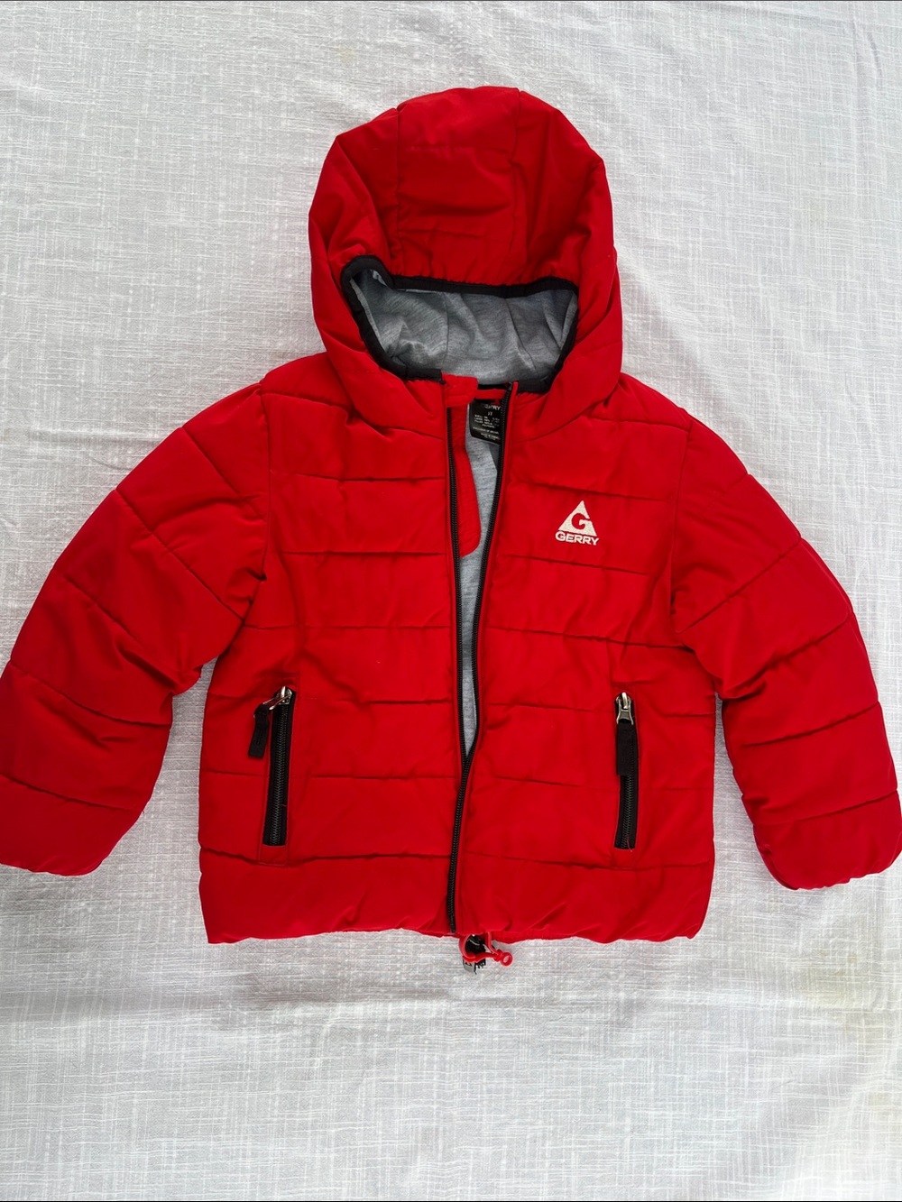 Gerry Weber Kids Red Hooded Puffer Coat